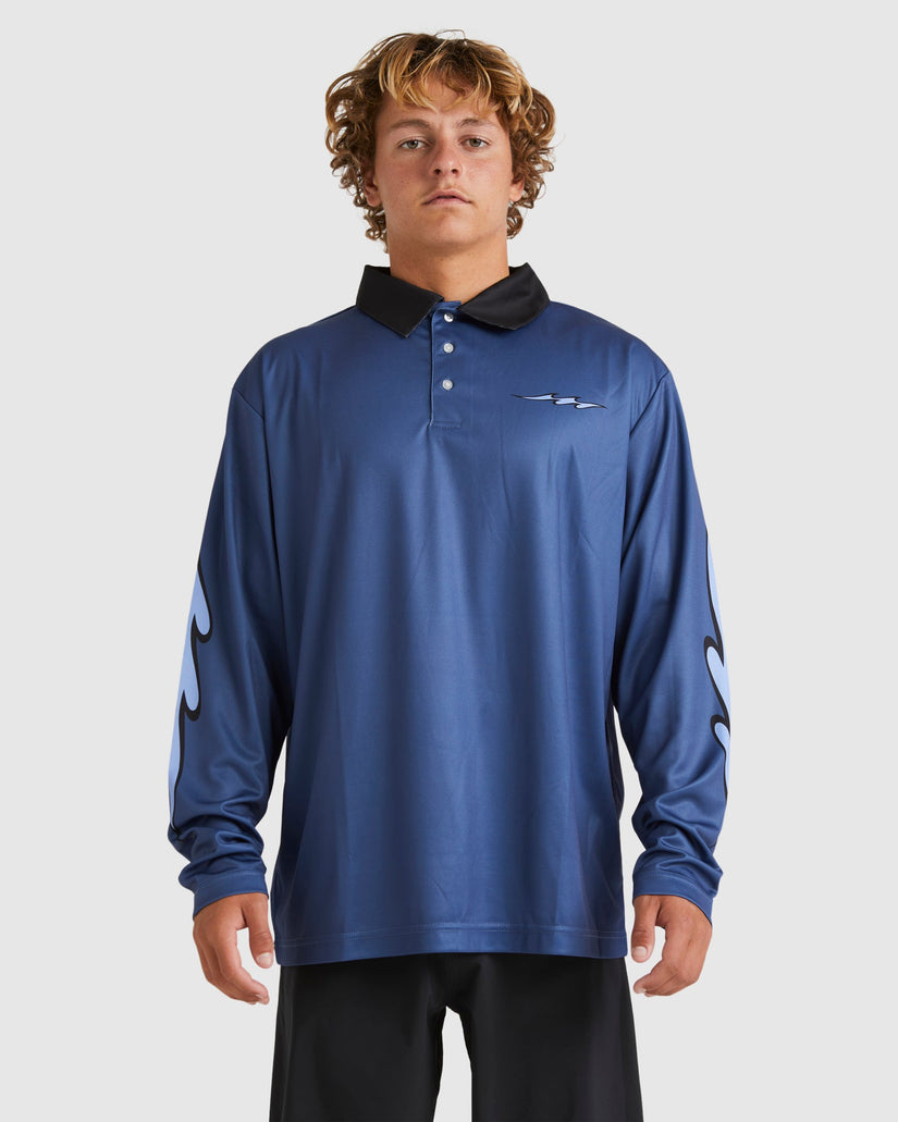 Mens Fisho UPF 50 Long Sleeve Surf Shirt
