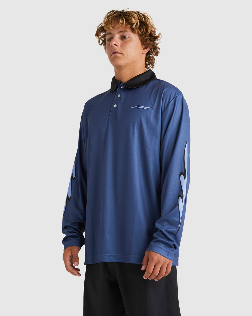 Mens Fisho UPF 50 Long Sleeve Surf Shirt