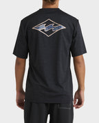 Mens Diamond Shoreline Loose Fit Rash Vest
