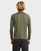 Mens Boxed Arch Long Sleeve Rash Vest