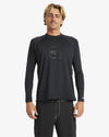 Mens Boxed Arch Long Sleeve Rash Vest