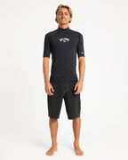 Mens All Day Arch Short Sleeve Rash Vest