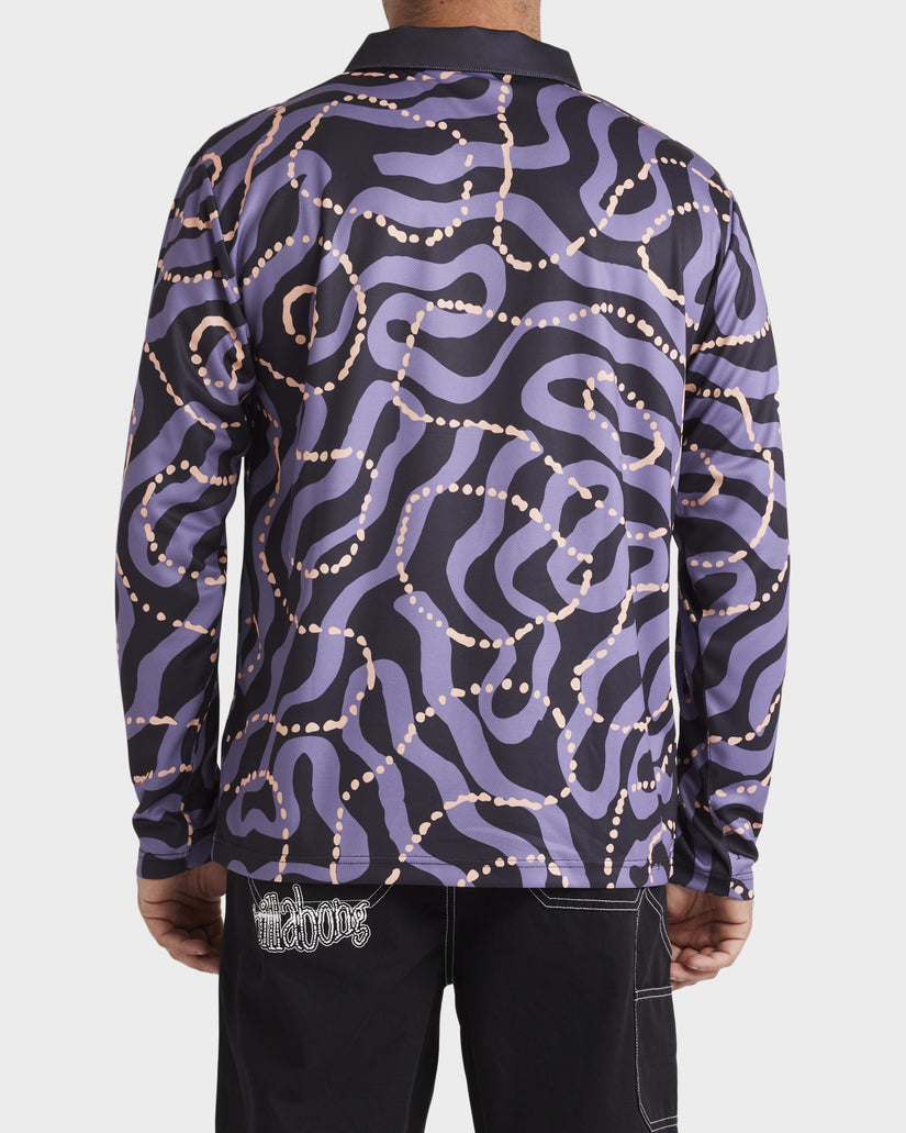 Mens Otis Mangrove Long Sleeve Surf Shirt