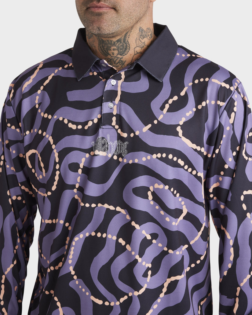 Mens Otis Mangrove Long Sleeve Surf Shirt