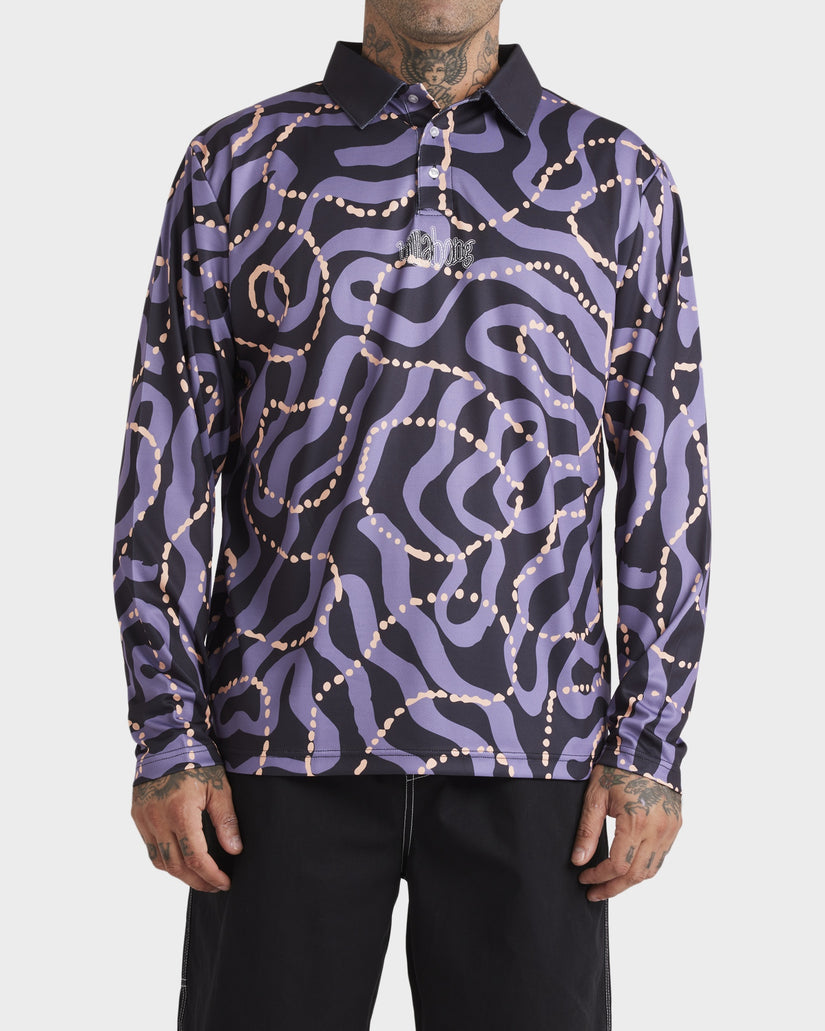 Mens Otis Mangrove Long Sleeve Surf Shirt