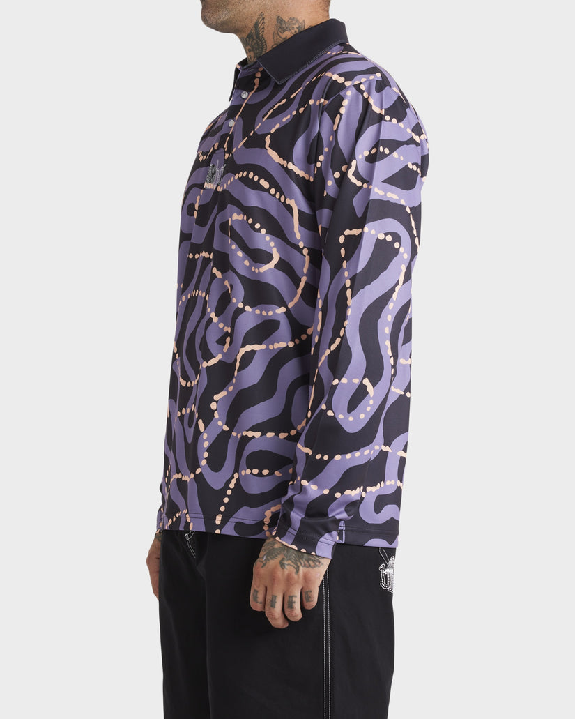 Mens Otis Mangrove Long Sleeve Surf Shirt