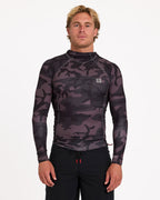 Mens Strike Mission Hooded UPF 50 Long Sleeve Rashguard