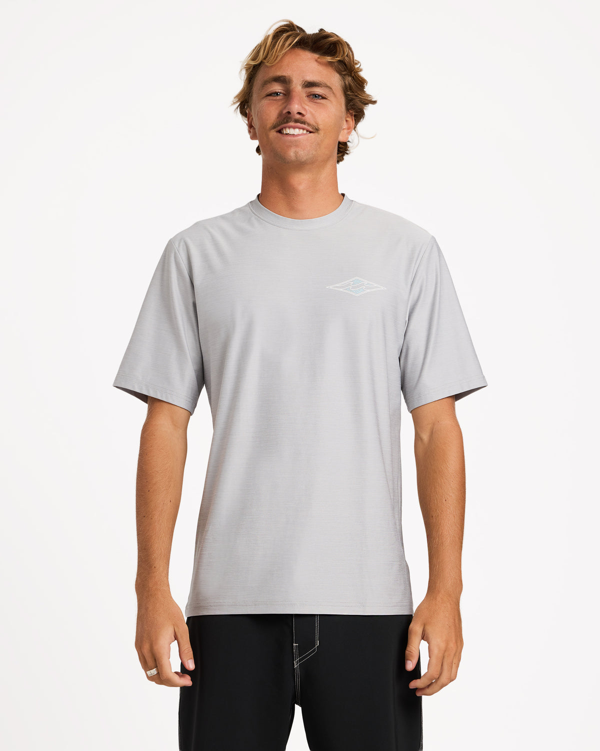 Mens Diamond Shoreline Loose Fit Rash Vest