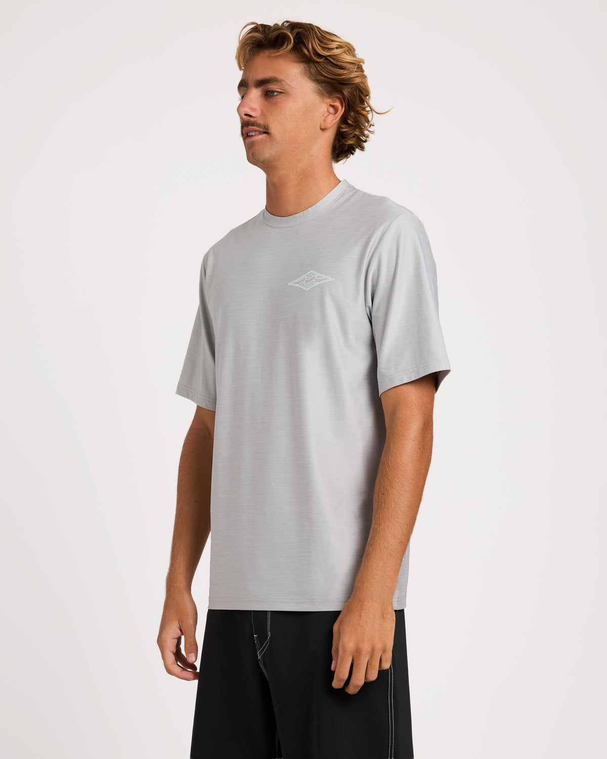 Mens Diamond Shoreline Loose Fit Rash Vest