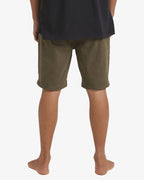 Mens Wave Wash Twill Shorts