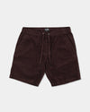 Mens Larry Cord Elastic Waist Shorts