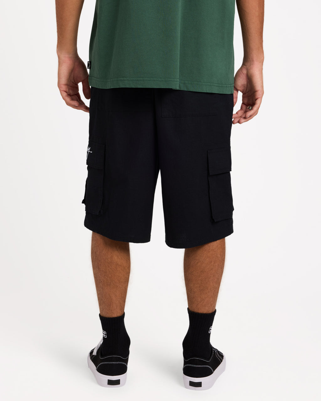 Mens Script Cargo 24" Shorts