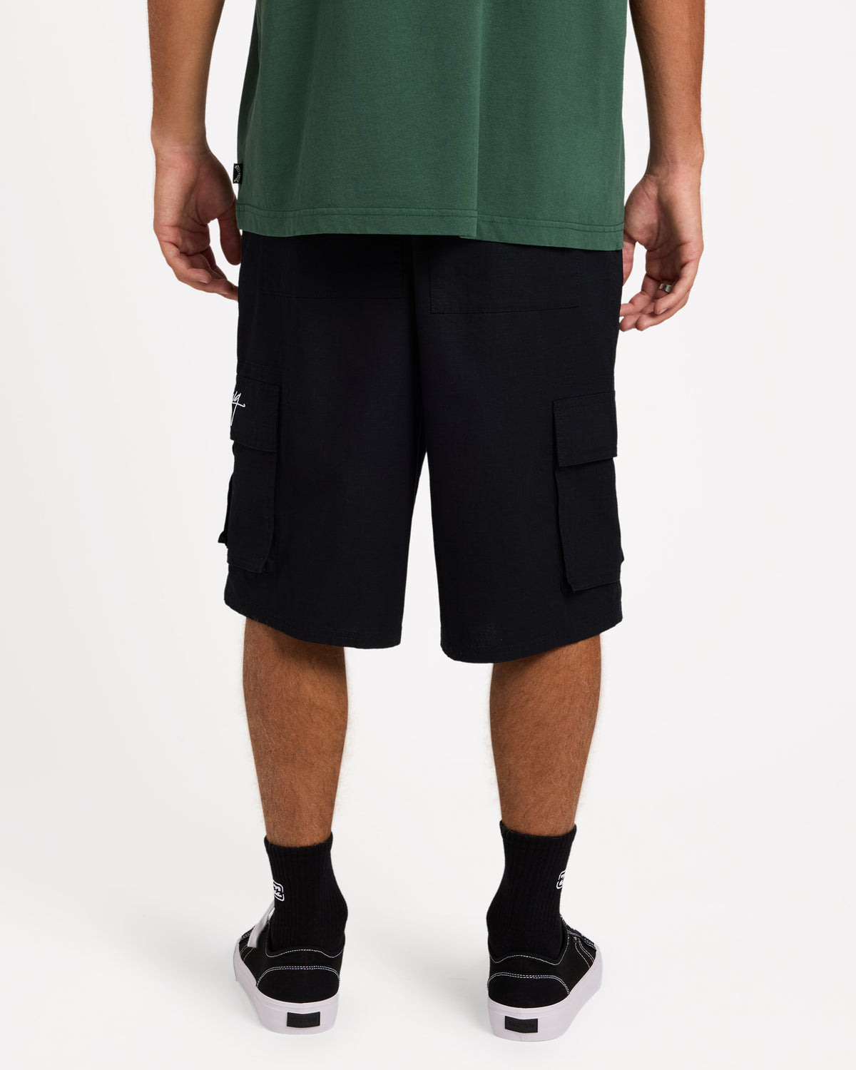 Mens Script Cargo 24" Shorts