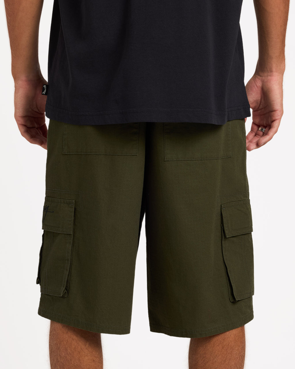 Mens Script Cargo 24" Shorts