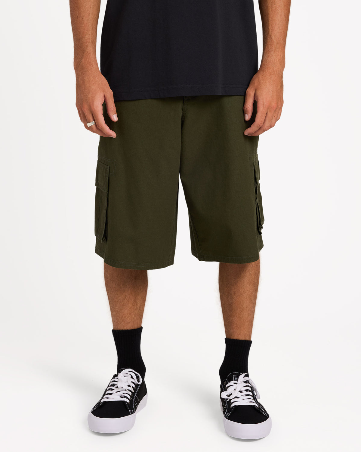Mens Script Cargo 24" Shorts