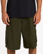 Mens Script Cargo 24" Shorts
