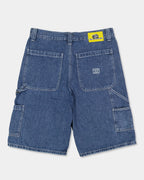 Mens Bad Dog Workwear Denim Shorts
