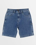 Mens Bad Dog Workwear Denim Shorts