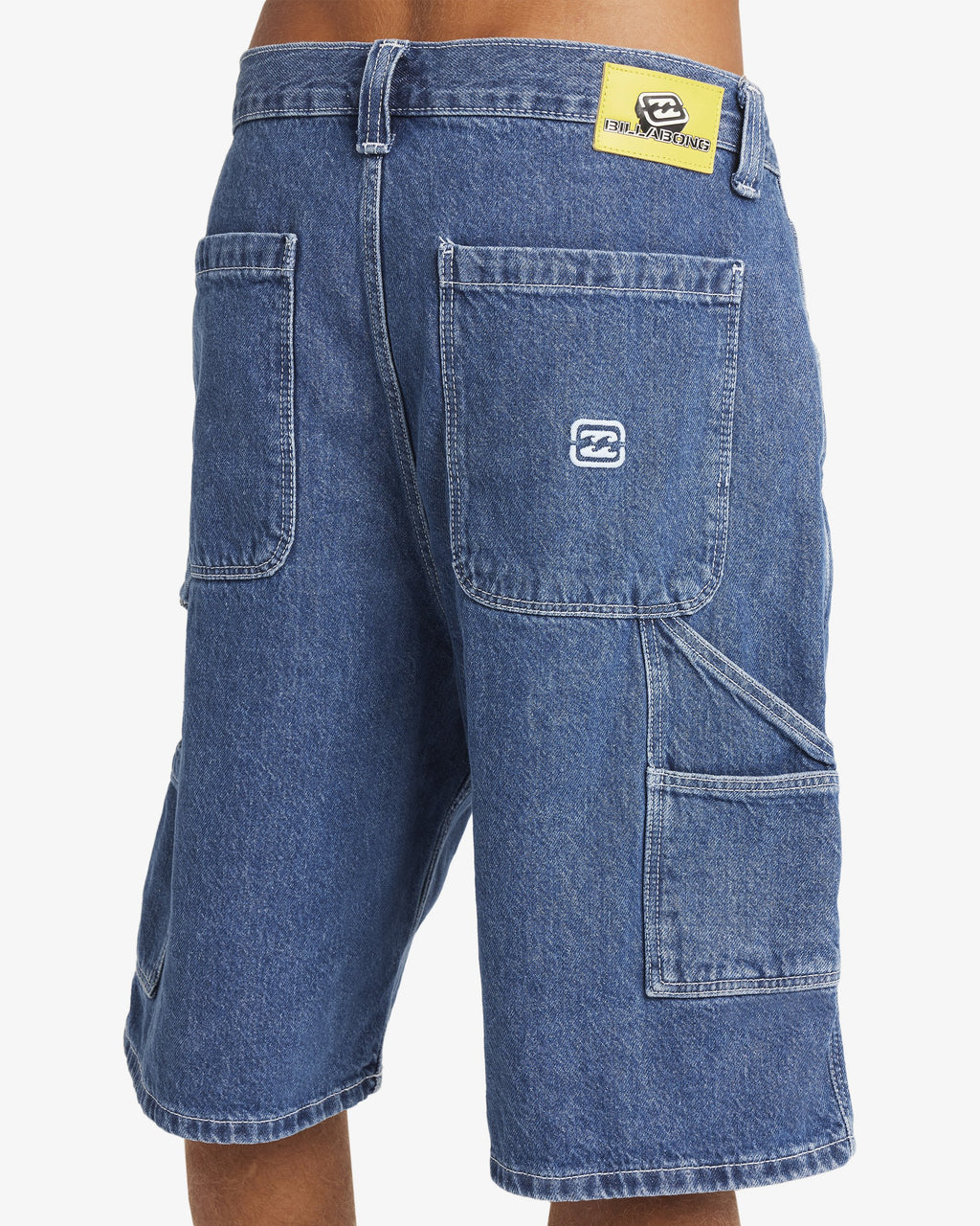 Mens Bad Dog Workwear Denim Shorts