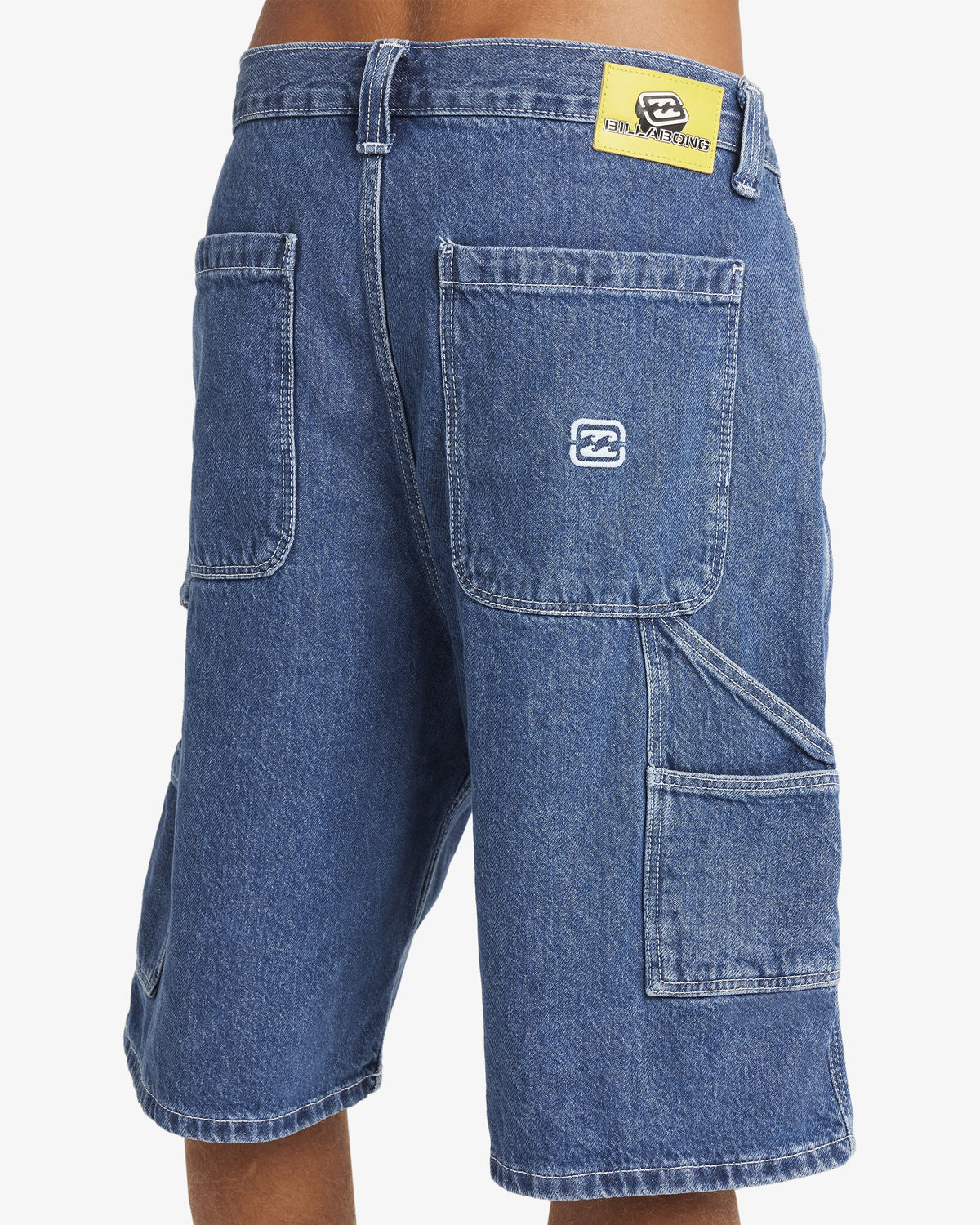 Mens Bad Dog Workwear Denim Shorts