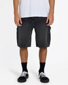 Mens Bad Dog Workwear Denim Shorts