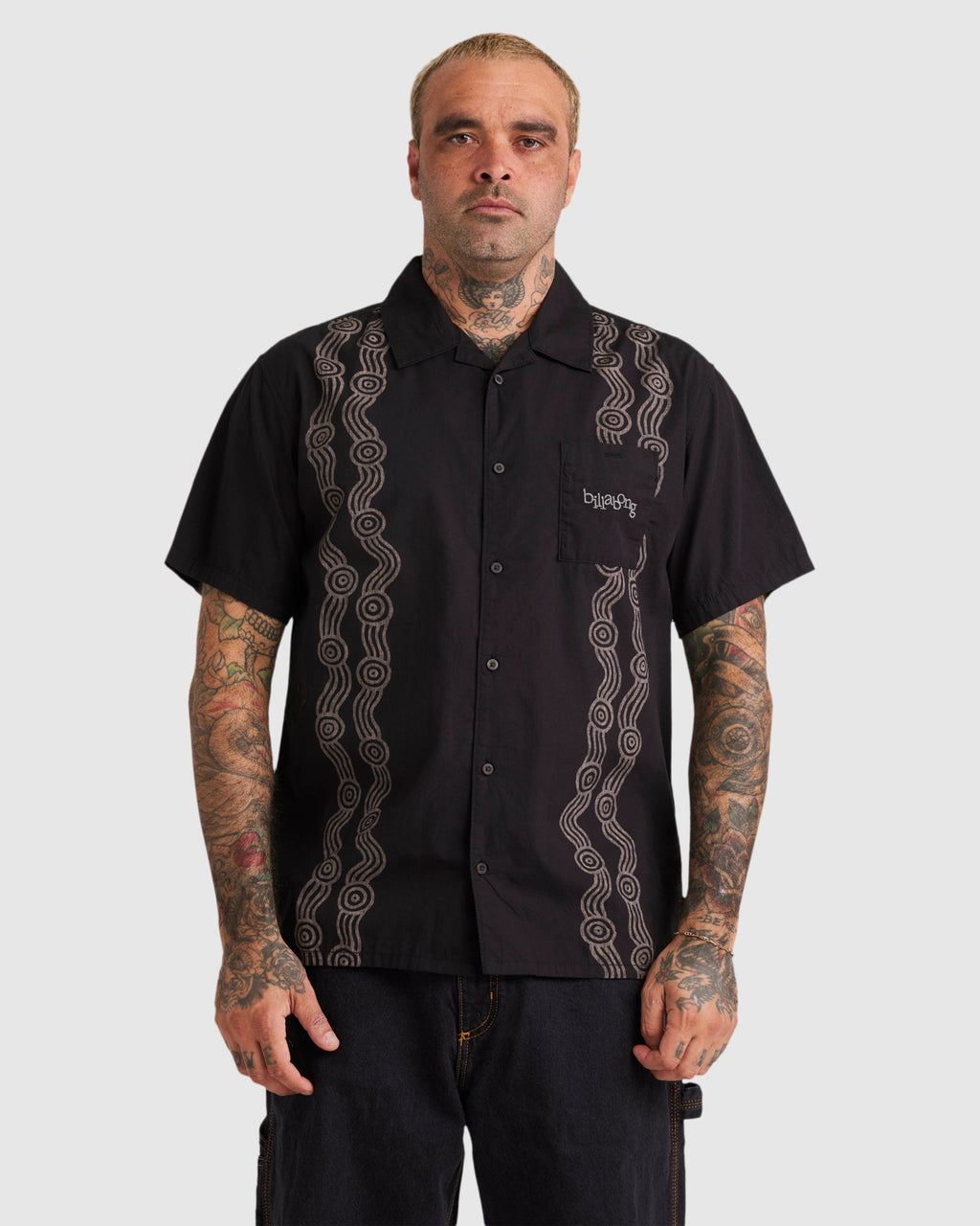 Mens Otis Water Vacay Short Sleeve Shirt