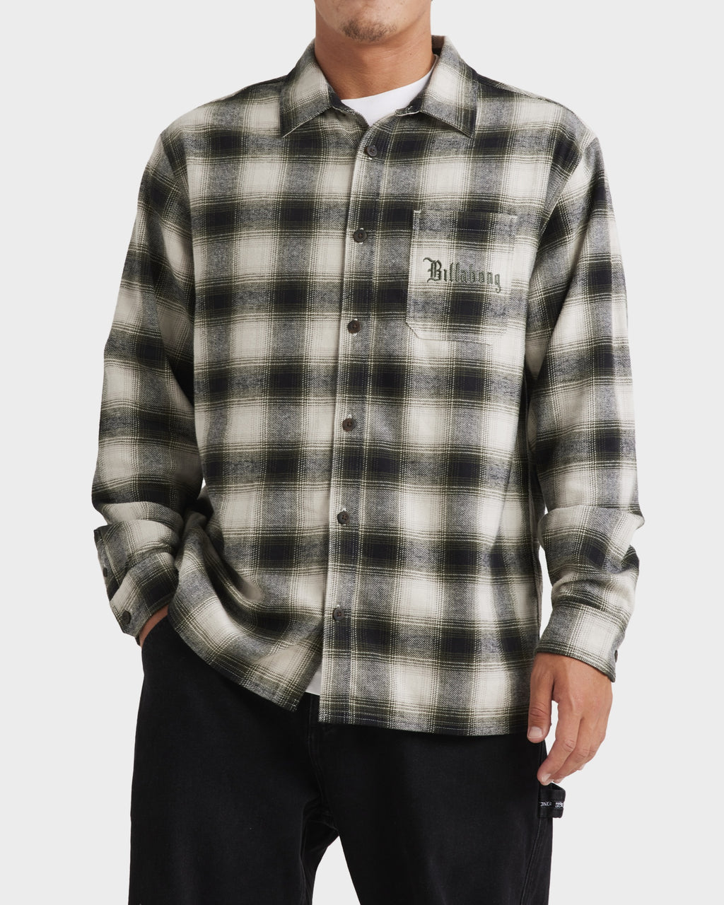 Mens Wraped Long Sleeve Shirt