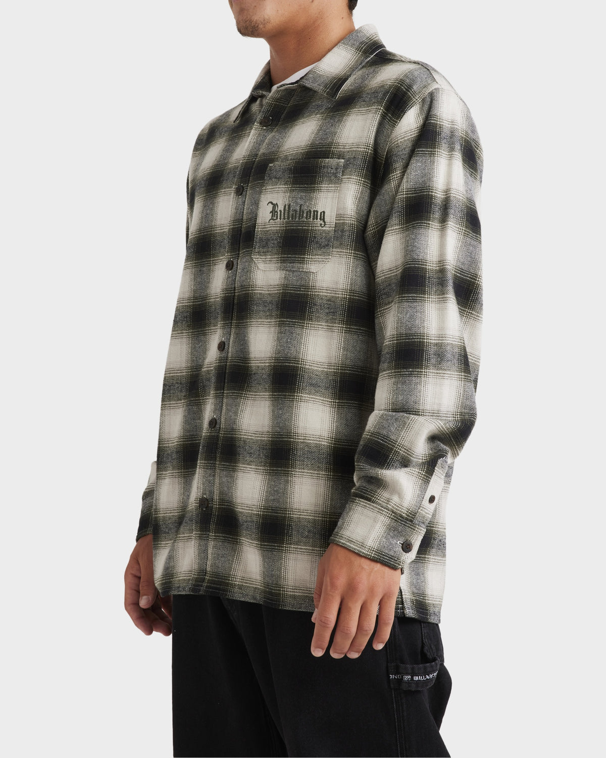 Mens Wraped Long Sleeve Shirt