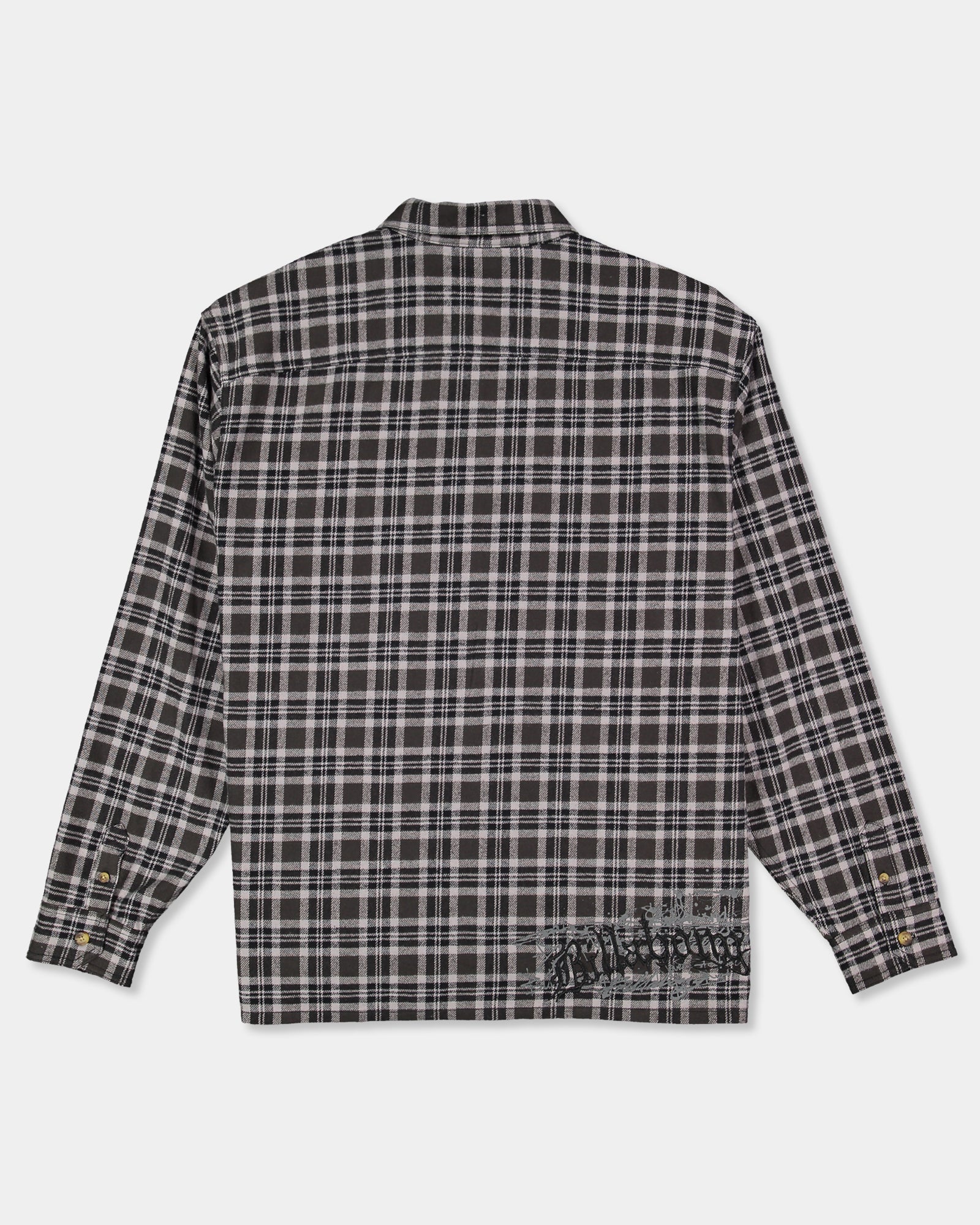 Mens Immortal Flannel Long Sleeve Shirt