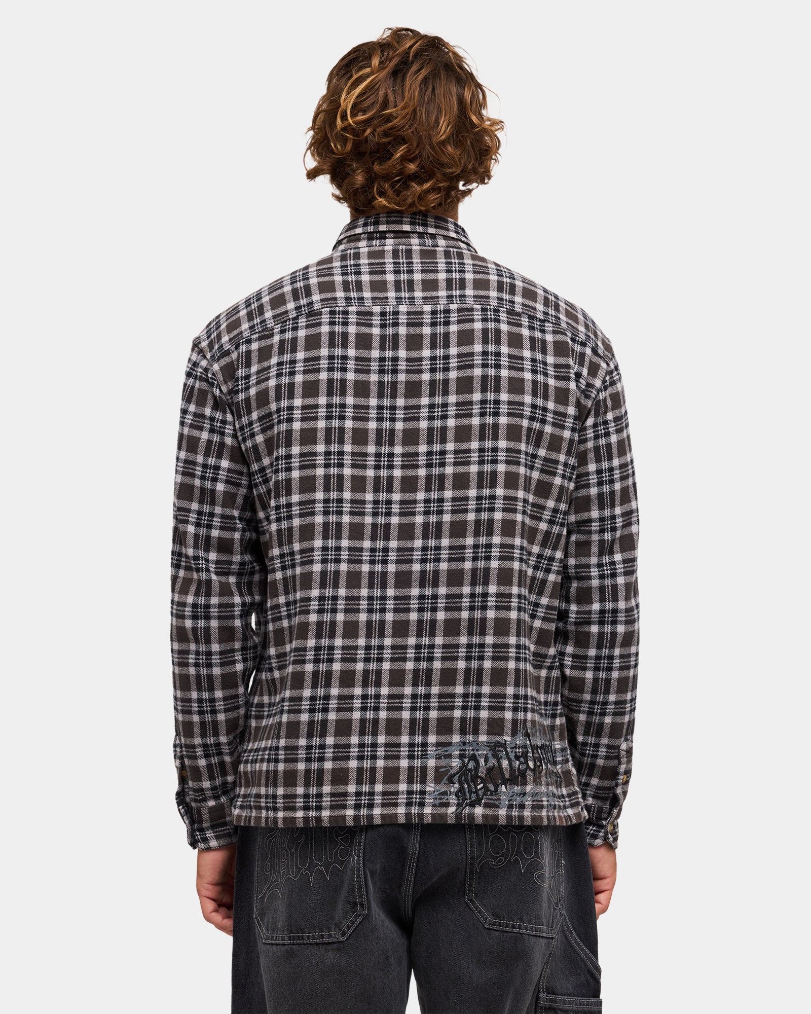 Mens Immortal Flannel Long Sleeve Shirt