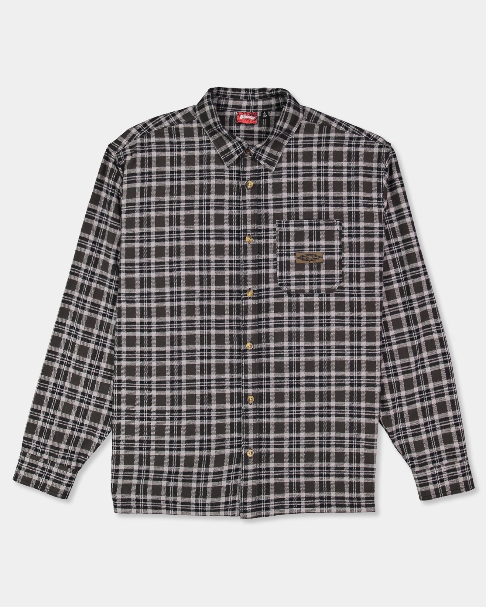 Mens Immortal Flannel Long Sleeve Shirt