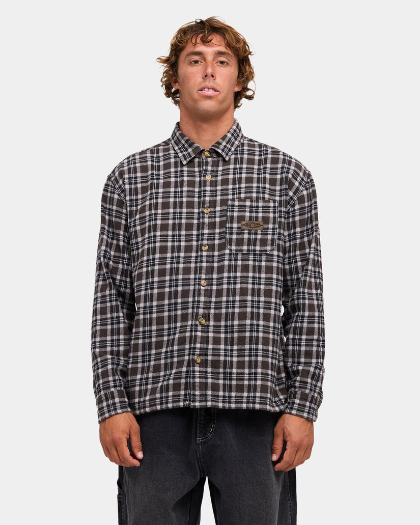 Mens Immortal Flannel Long Sleeve Shirt
