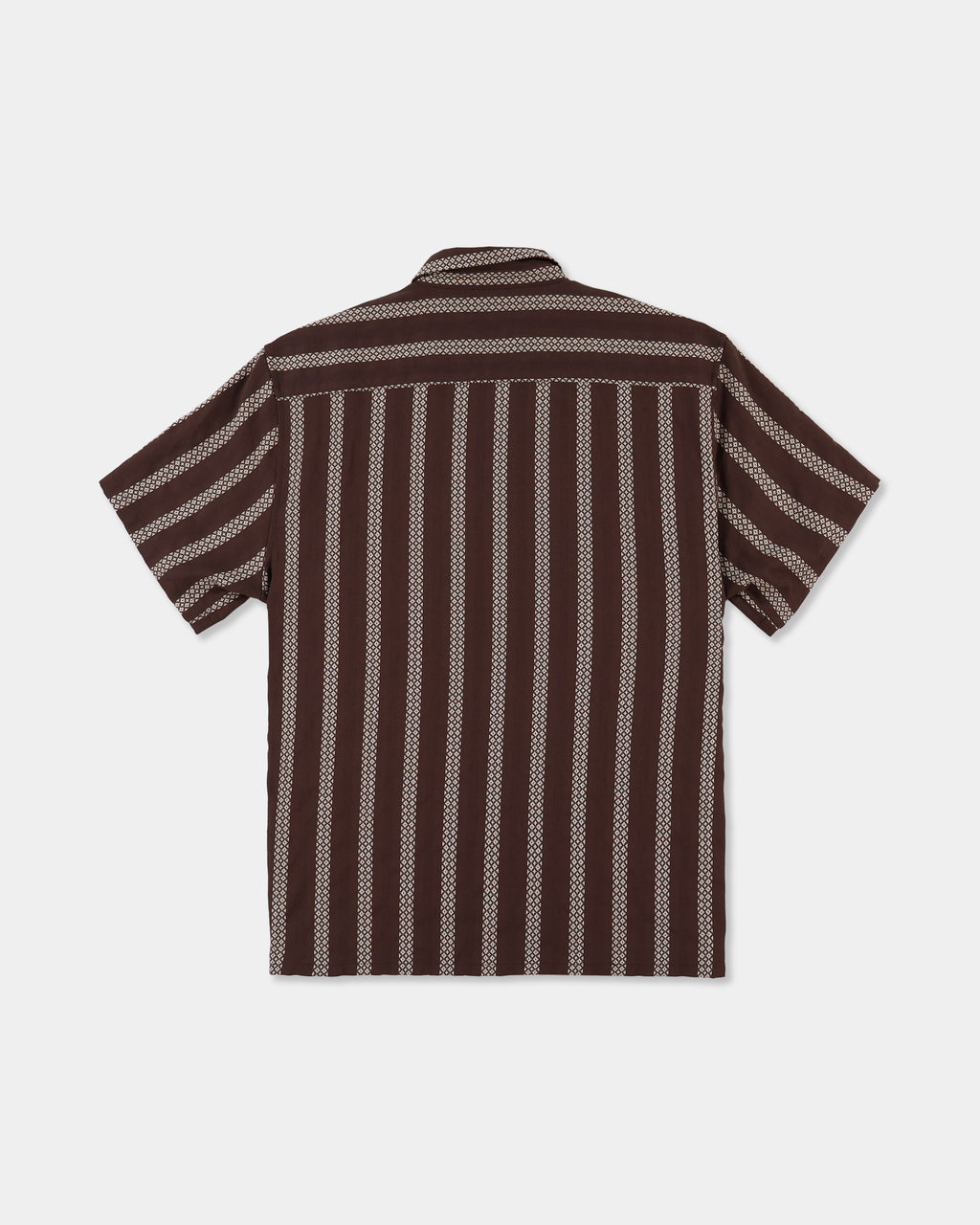 Mens Sundays Jacquard Short Sleeve Shirt