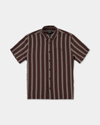 Mens Sundays Jacquard Short Sleeve Shirt