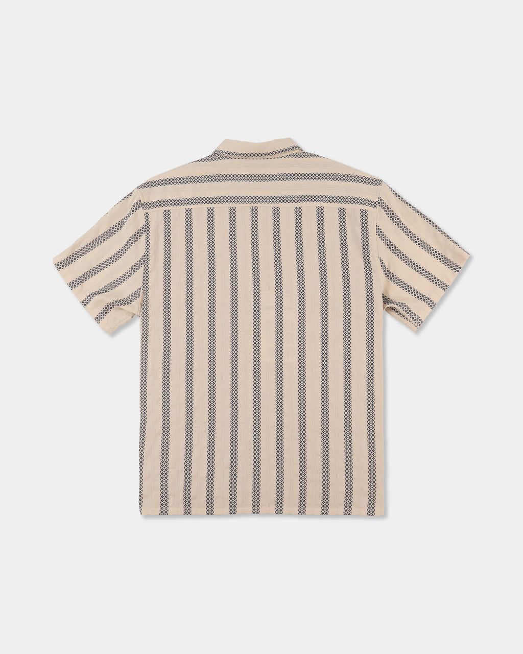 Mens Sundays Jacquard Short Sleeve Shirt