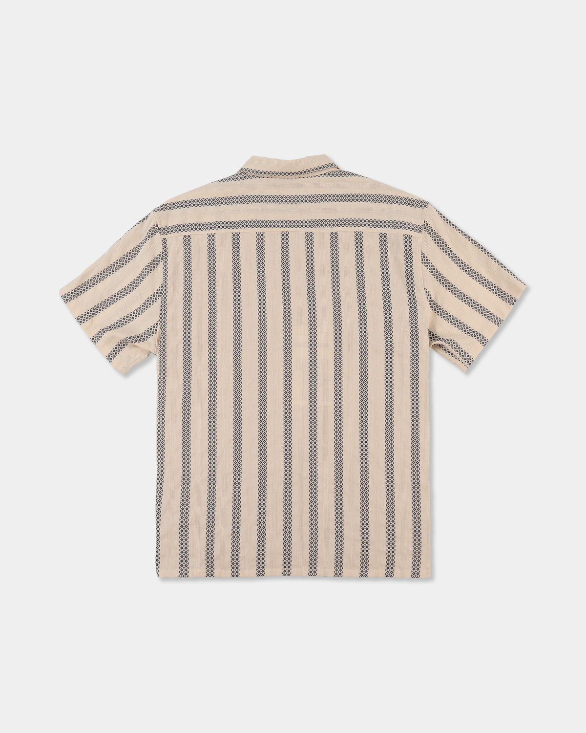 Mens Sundays Jacquard Short Sleeve Shirt
