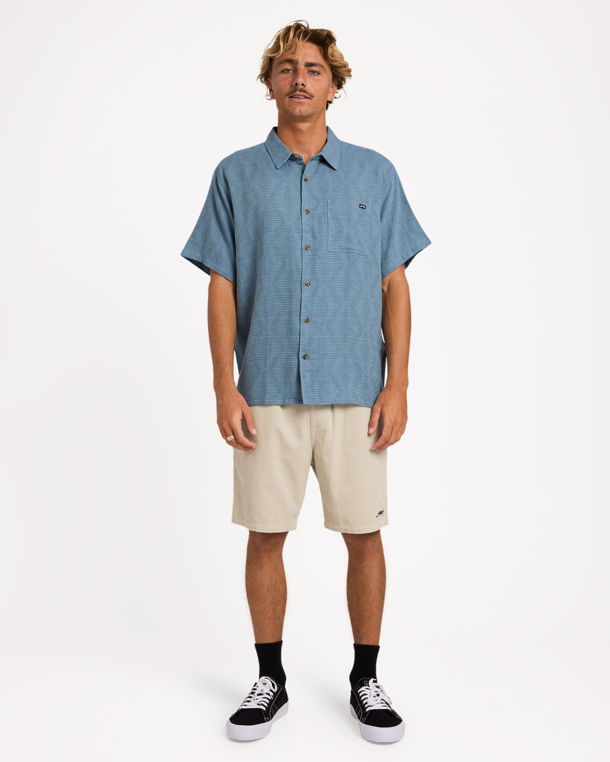 Mens Sundays Jacquard Shirt