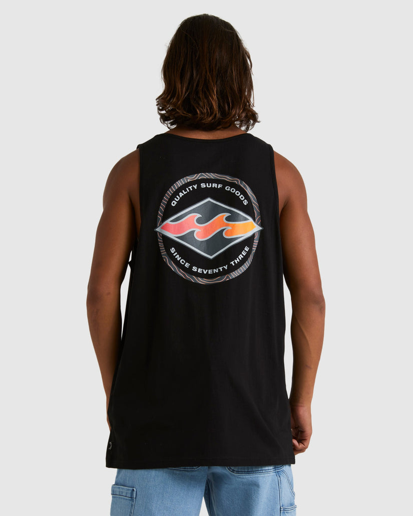 Mens Rotar Diamond Tank Top