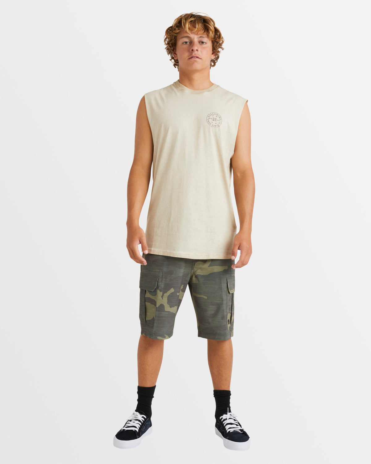 Mens Big Wave Daz Muscle Shirt