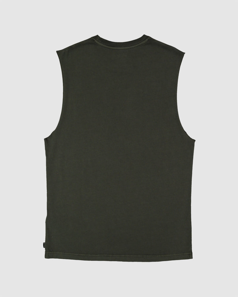 Mens Premium Wave Wash Muscle Shirt