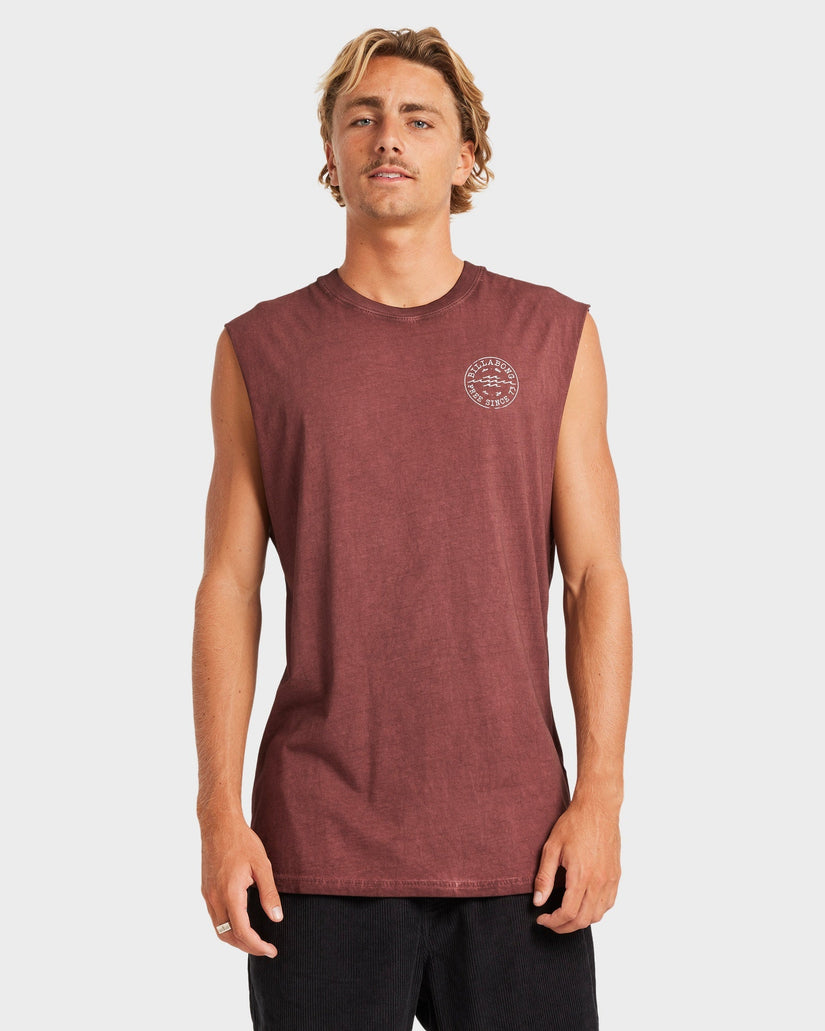 Mens Big Wave Daz Muscle Tank