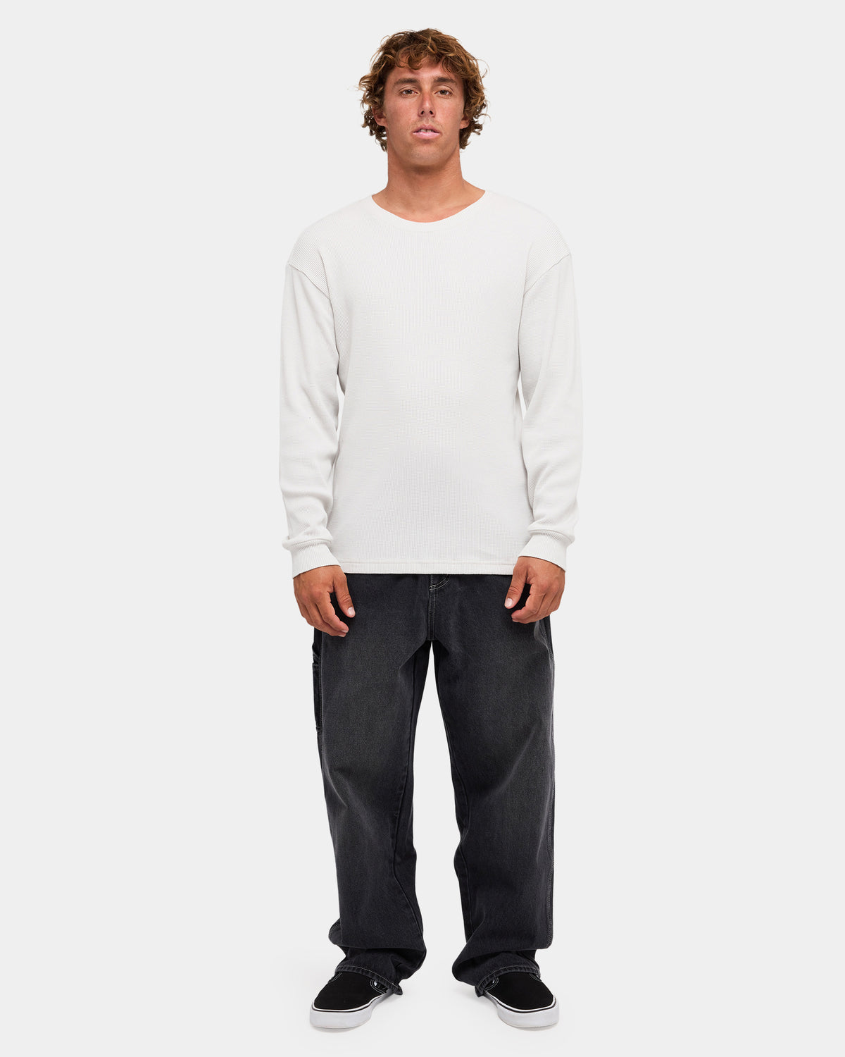 Mens Immortal Waffle Long Sleeve T-Shirt