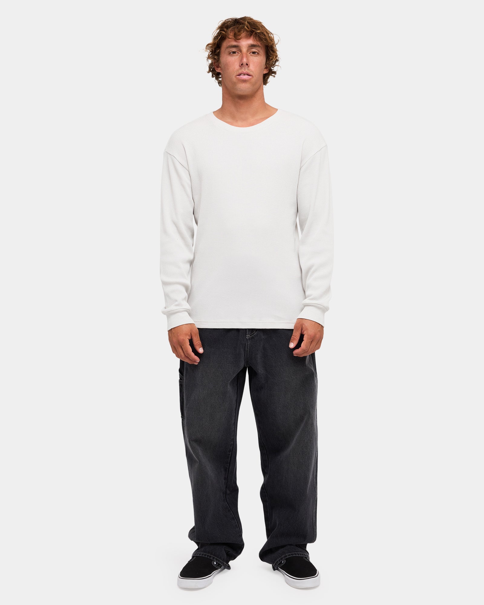 Mens Immortal Waffle Long Sleeve T-Shirt