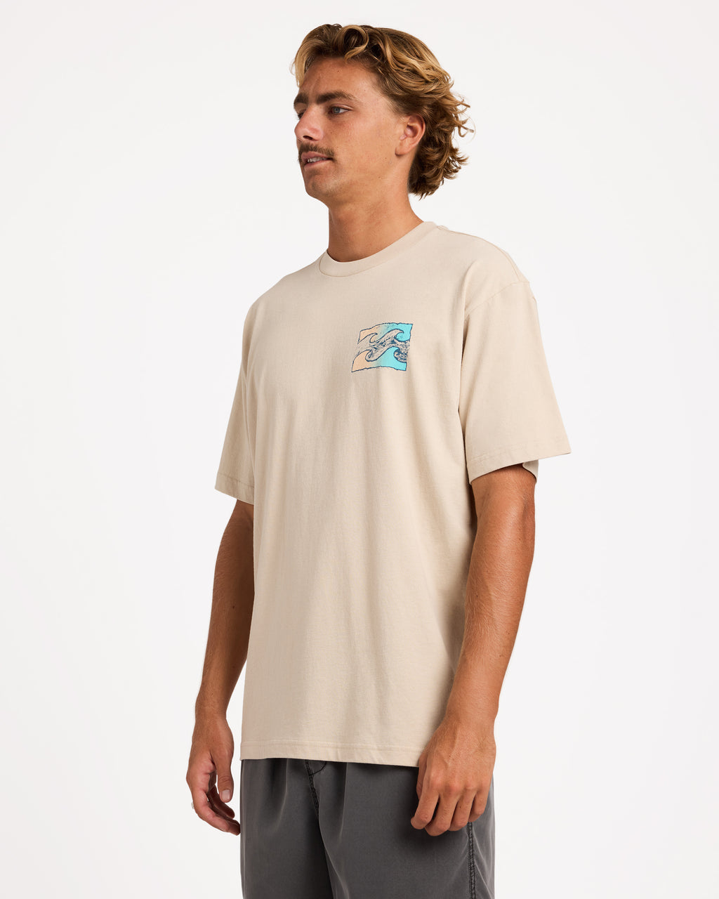 Mens Crayon Wave T-Shirt