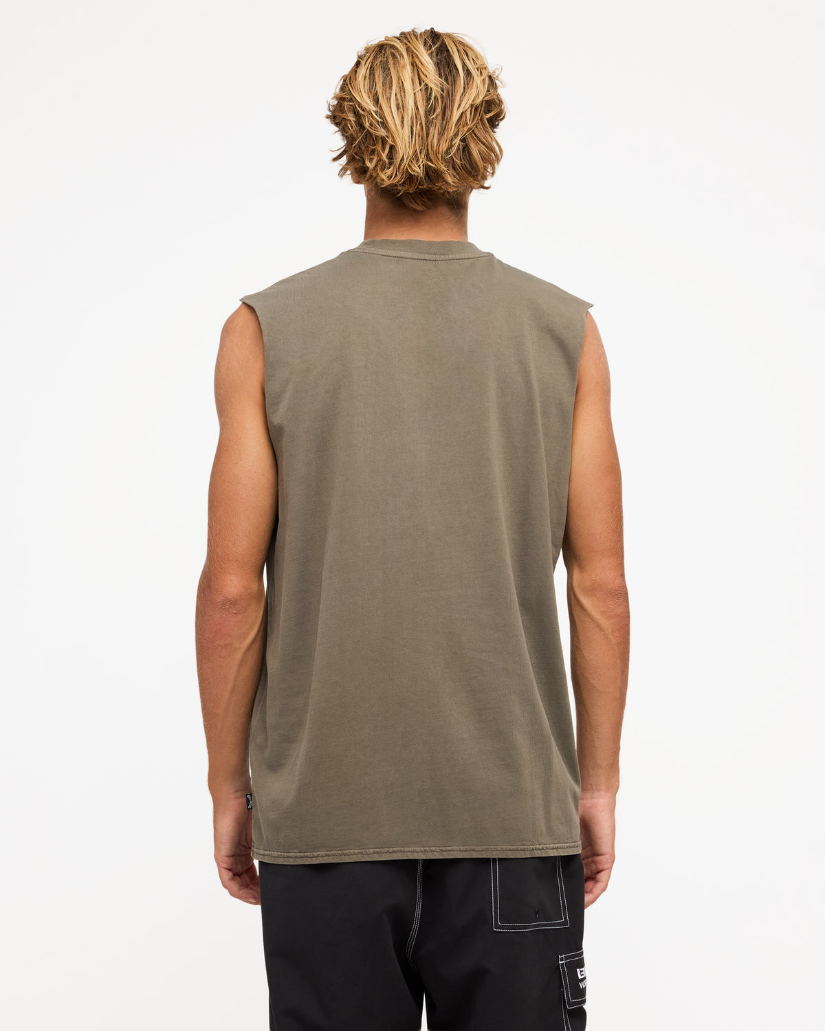 Mens Premium Wave Wash Muscle Top