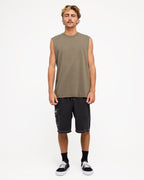 Mens Premium Wave Wash Muscle Top