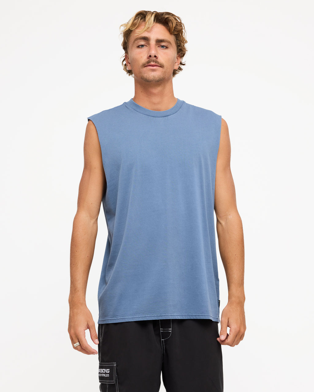 Mens Premium Wave Wash Muscle Top