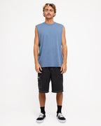 Mens Premium Wave Wash Muscle Top