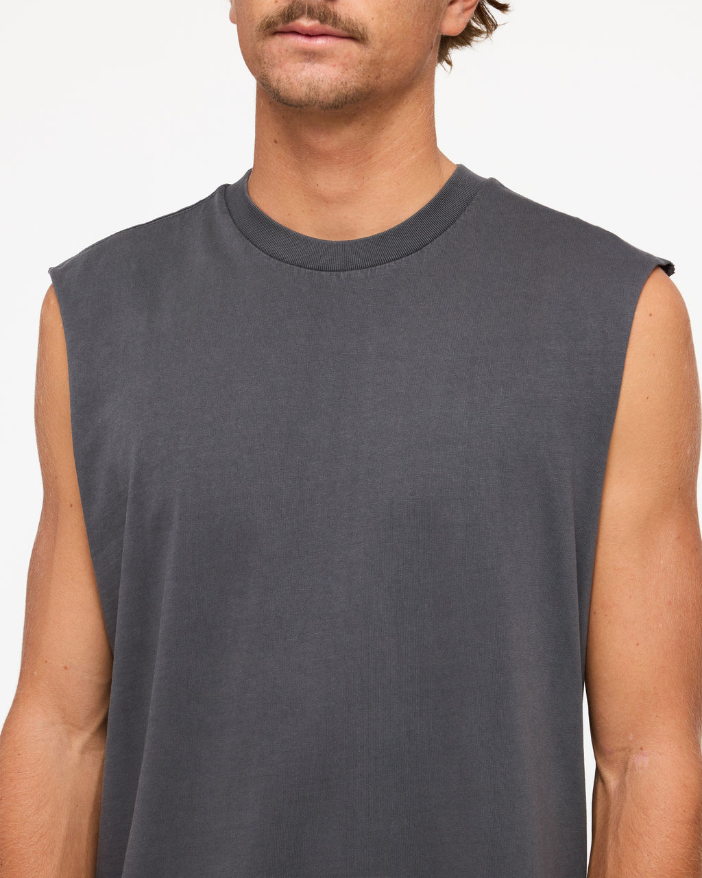 Mens Premium Wave Wash Muscle Top
