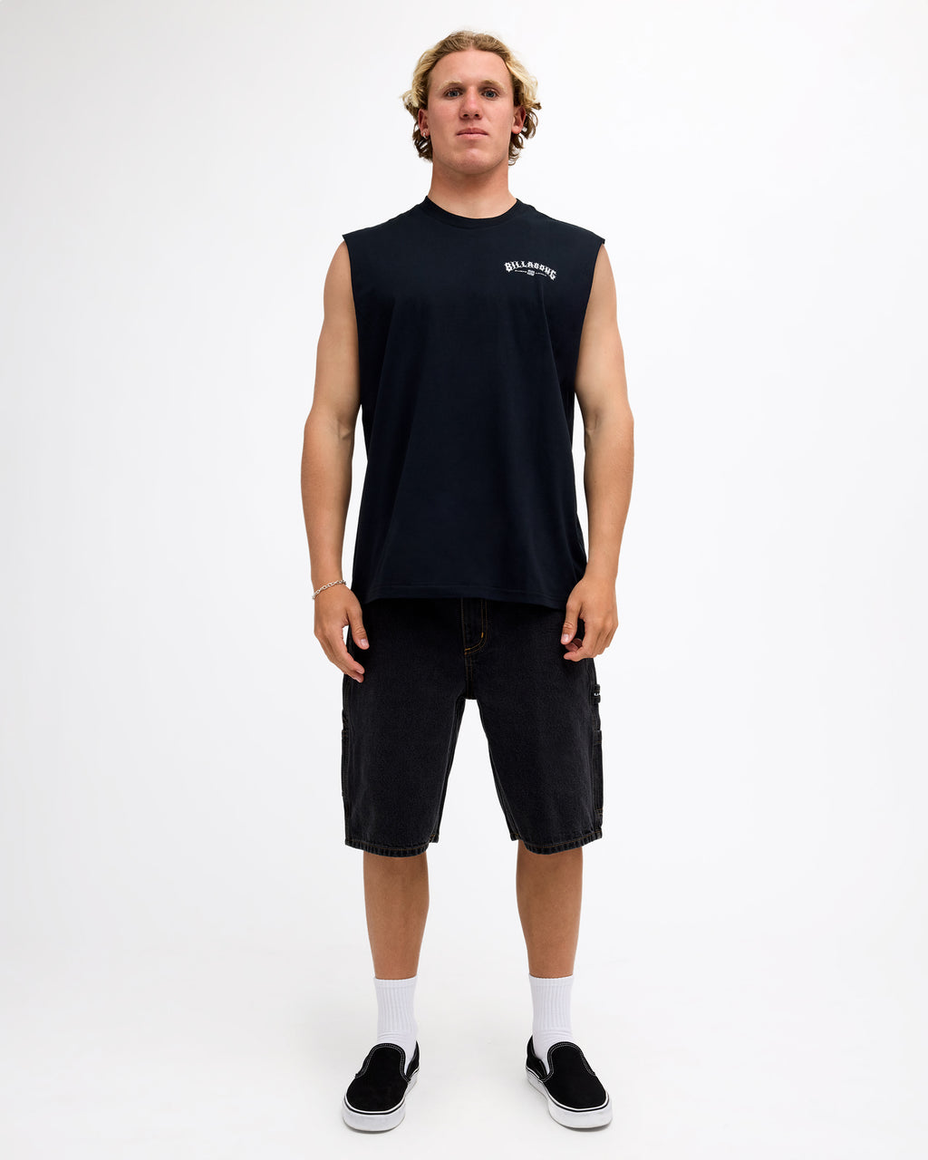 Mens Chrome Arch Muscle Top